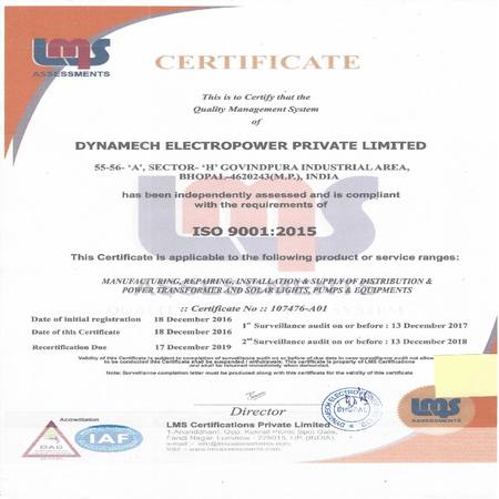 Company Certificates